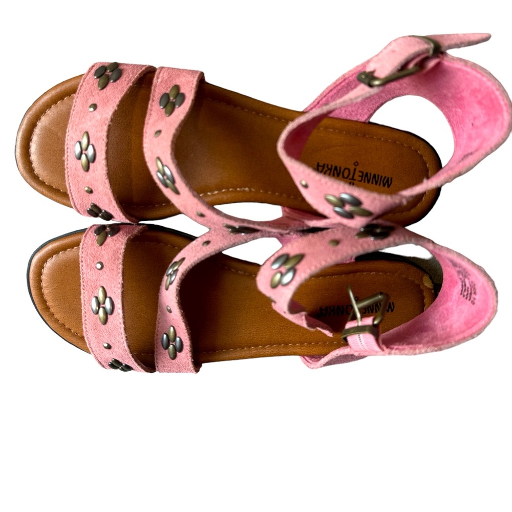 Suede Leather Sandals 10 - Picture 3 of 3
